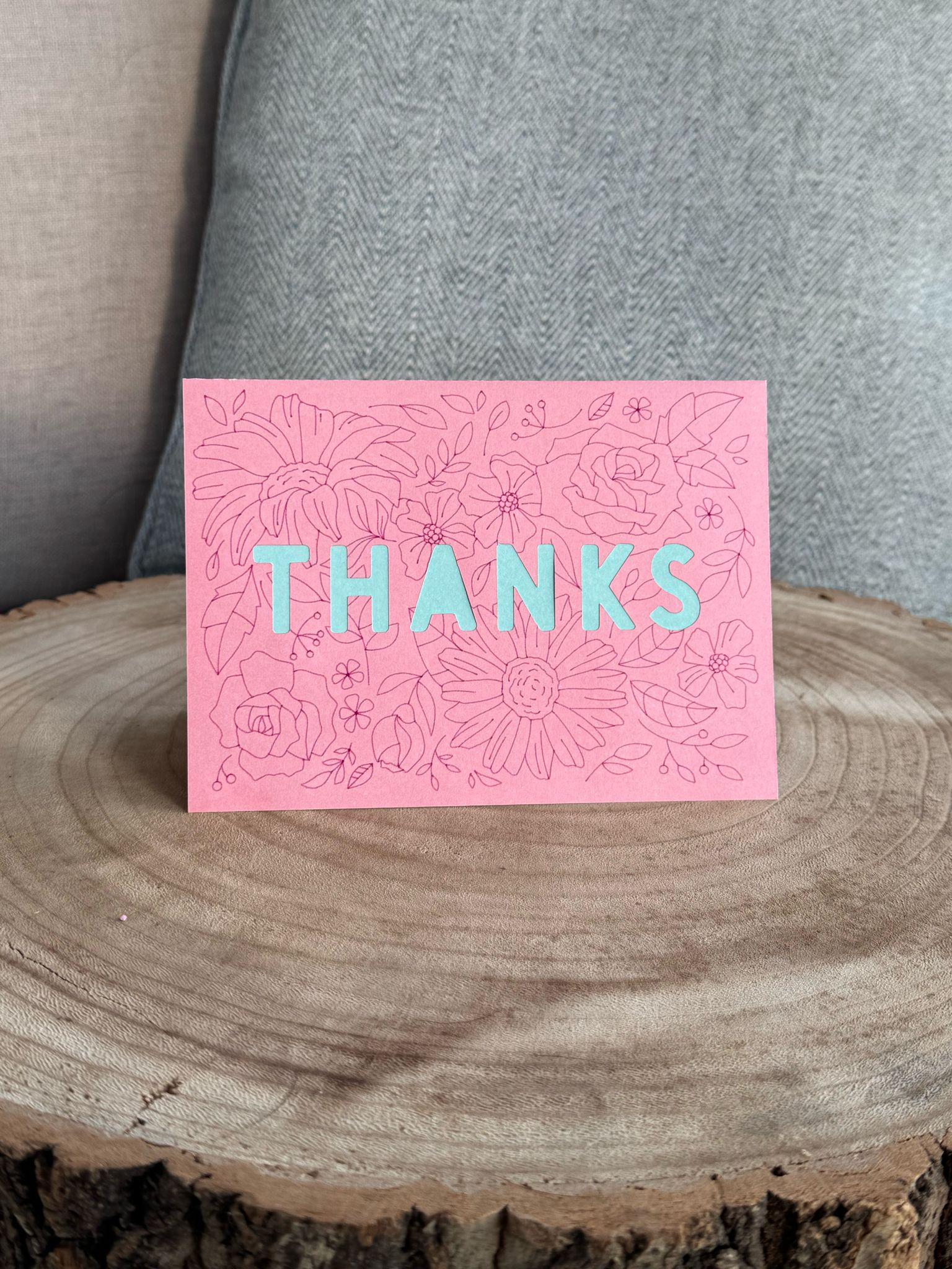 Thanks Greeting Card