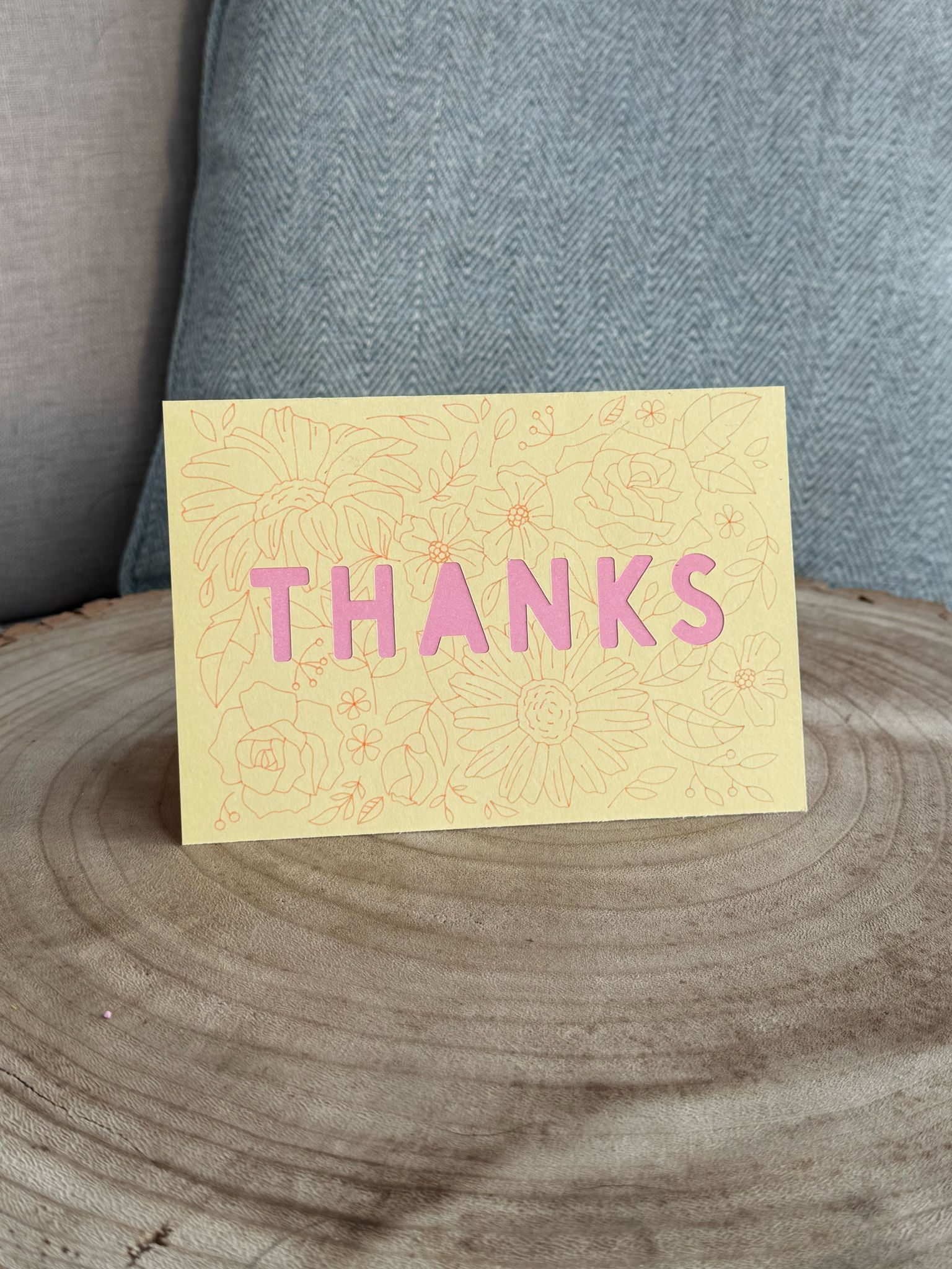 Thanks Greeting Card