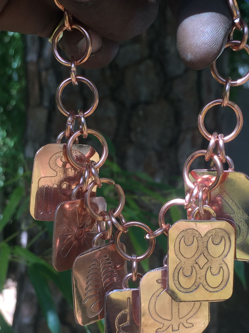 7 sacred symbols bracelet 