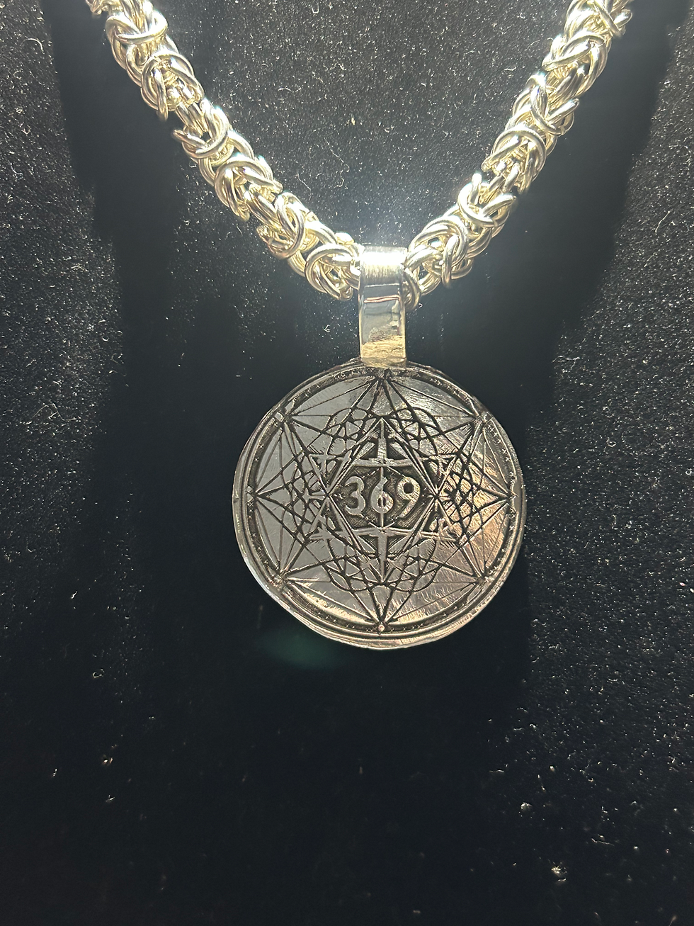 Thumbnail: Argentium Silver  “369” Amulet 