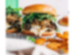 Mushroom Cheese Burger