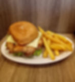 Cheese Chicken Burger