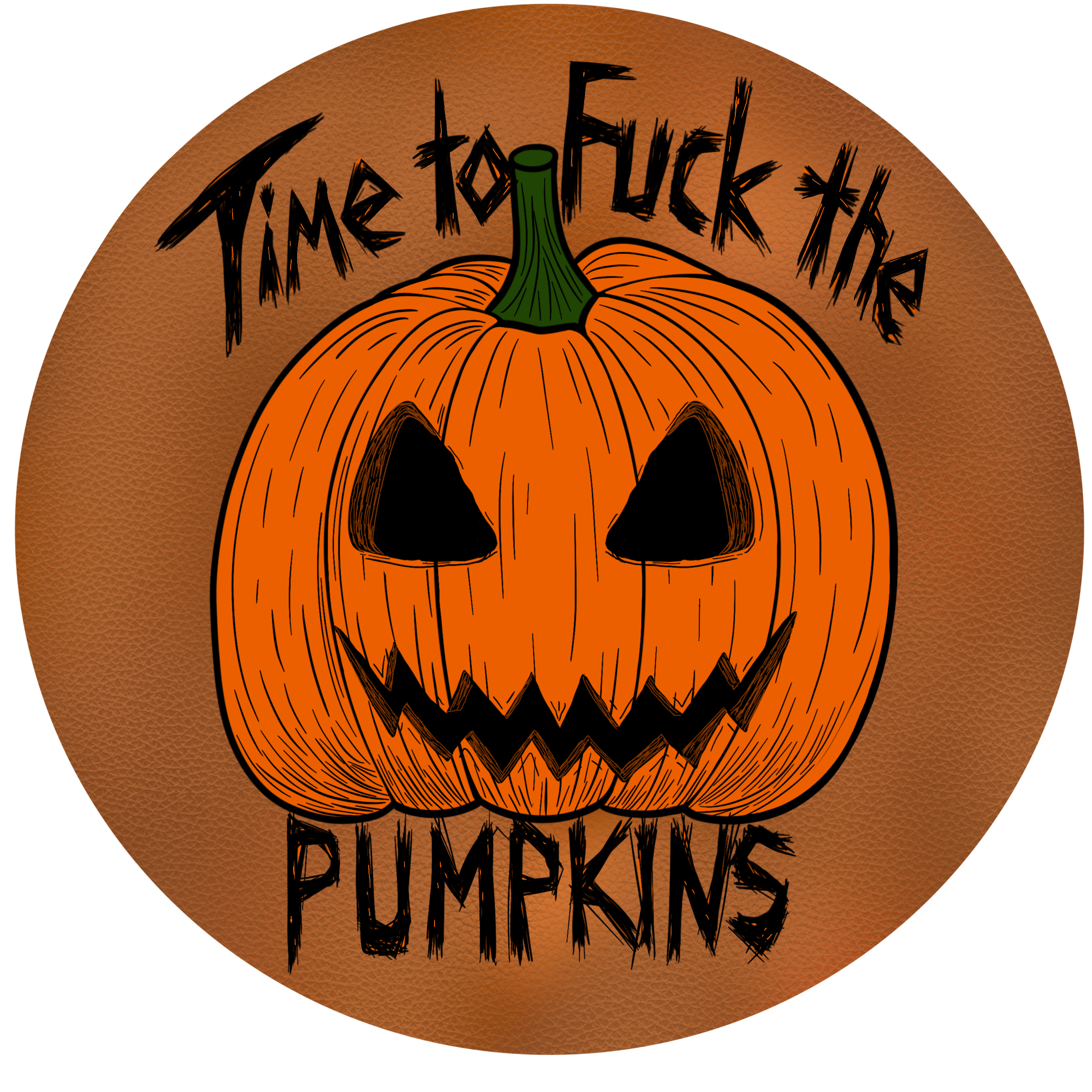 Halloween Pumpkins Vinyl Sticker