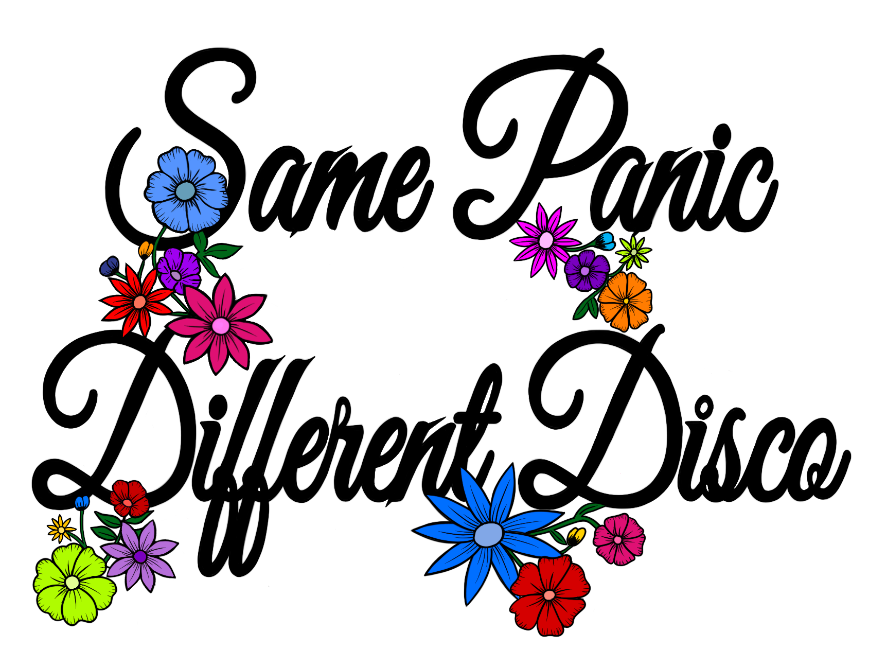 Panic! at the What? Vinyl Sticker