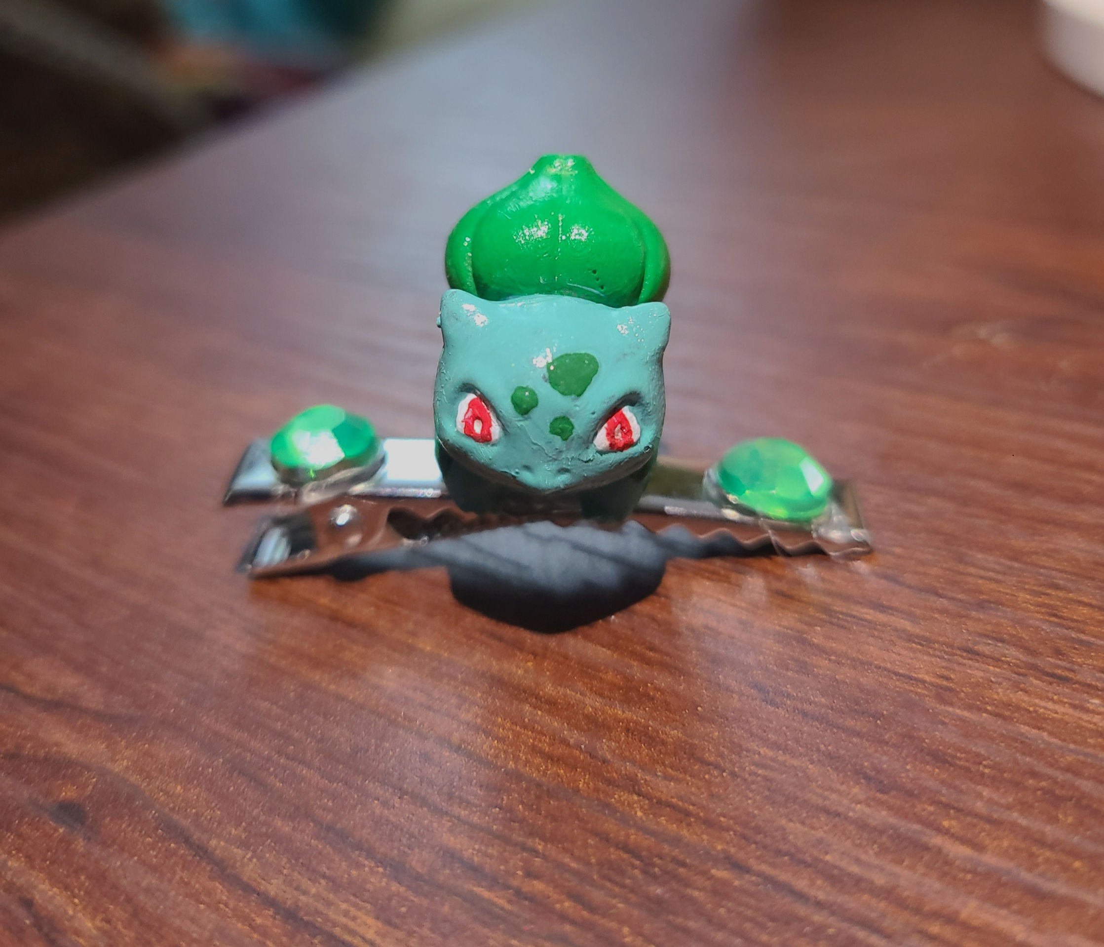 Bulbasaur Hair Clip
