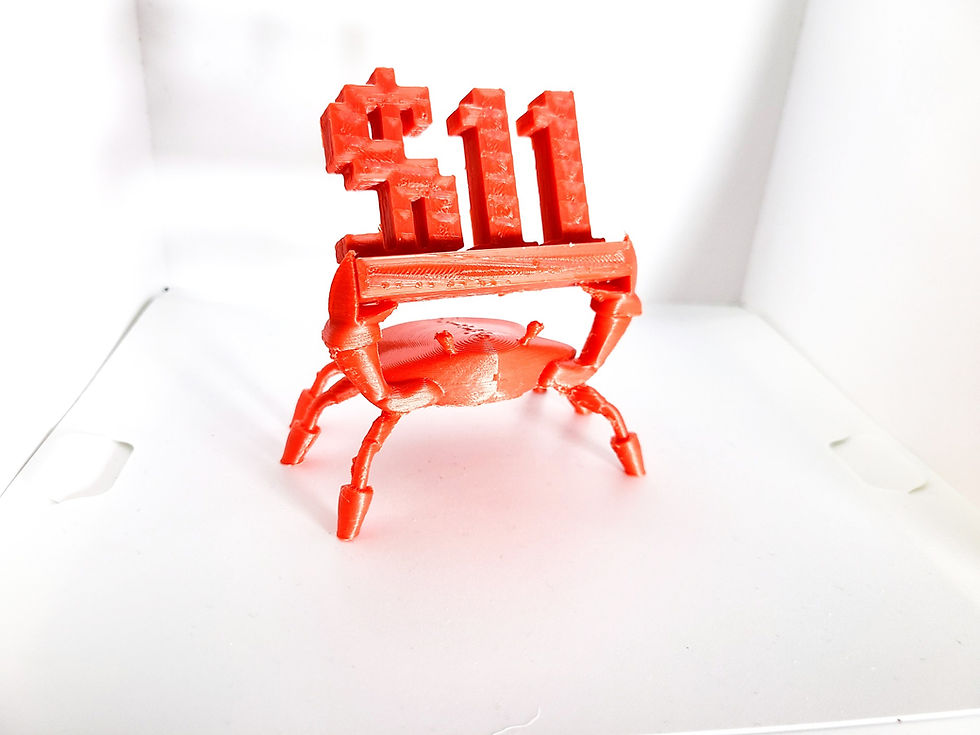 Thumbnail: Runescape Meme Crab 11 Dollars - Printed on Demand