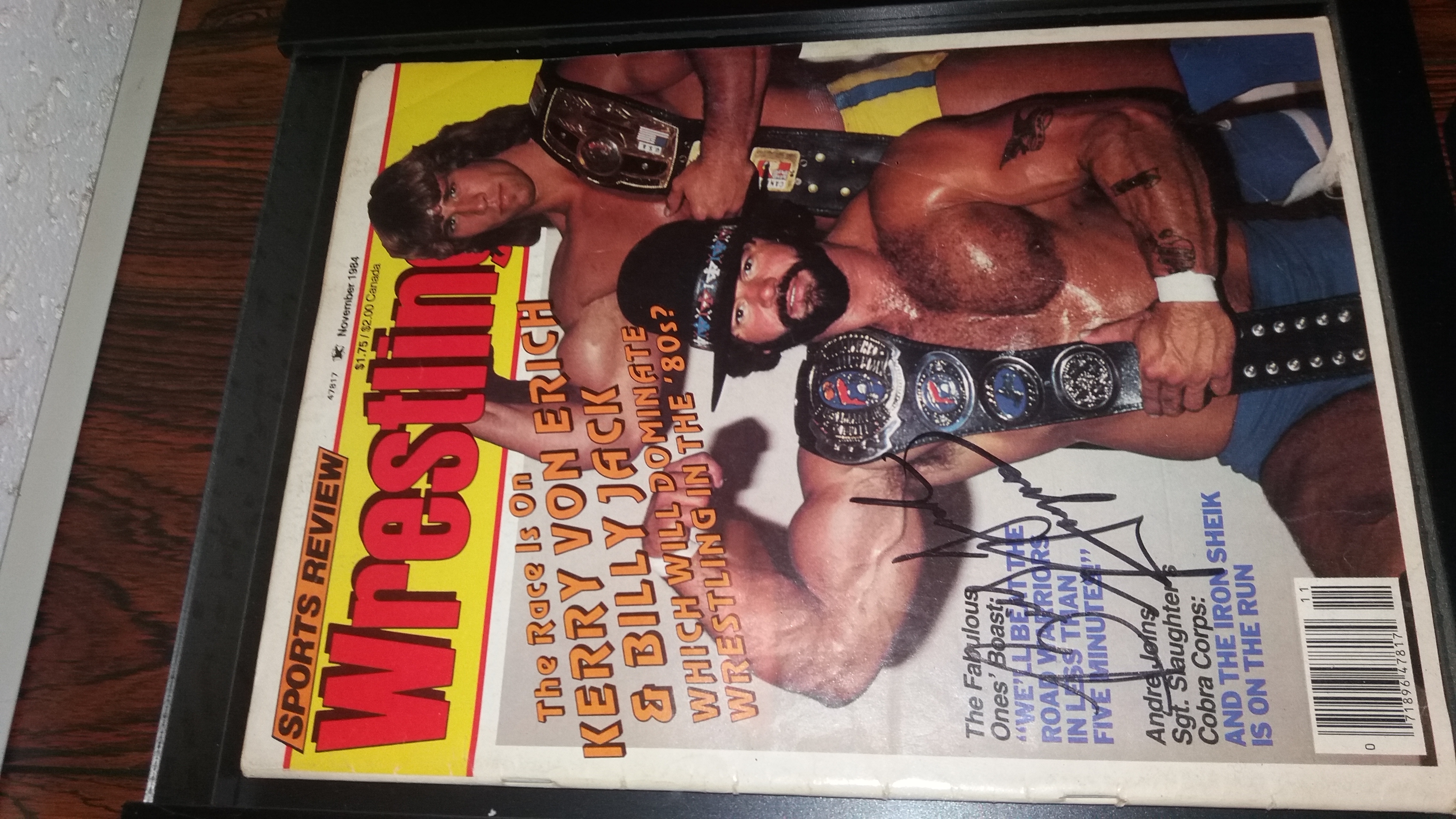 Sports Review Wrestling November 1984