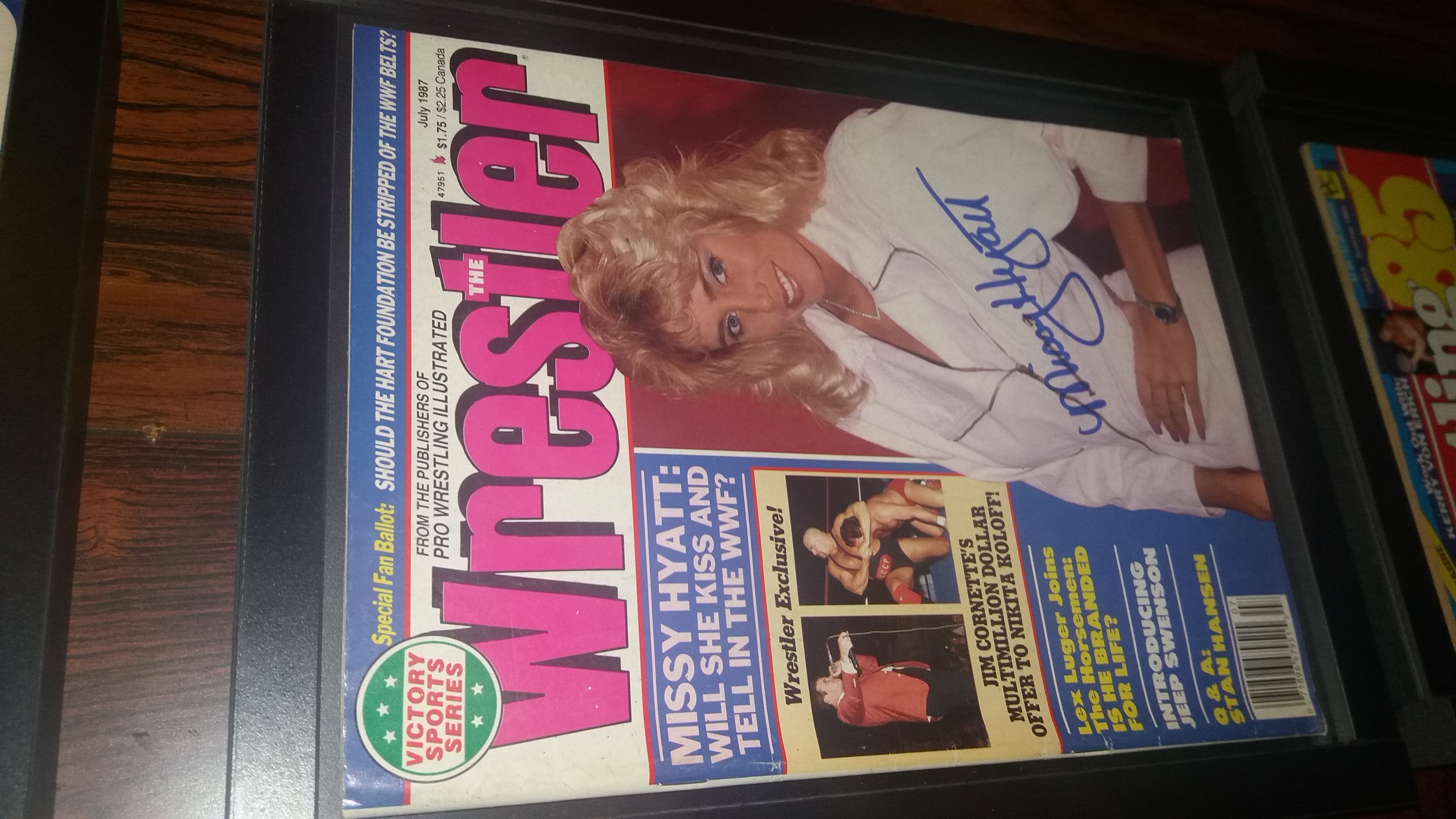 The Wrestler July 1987