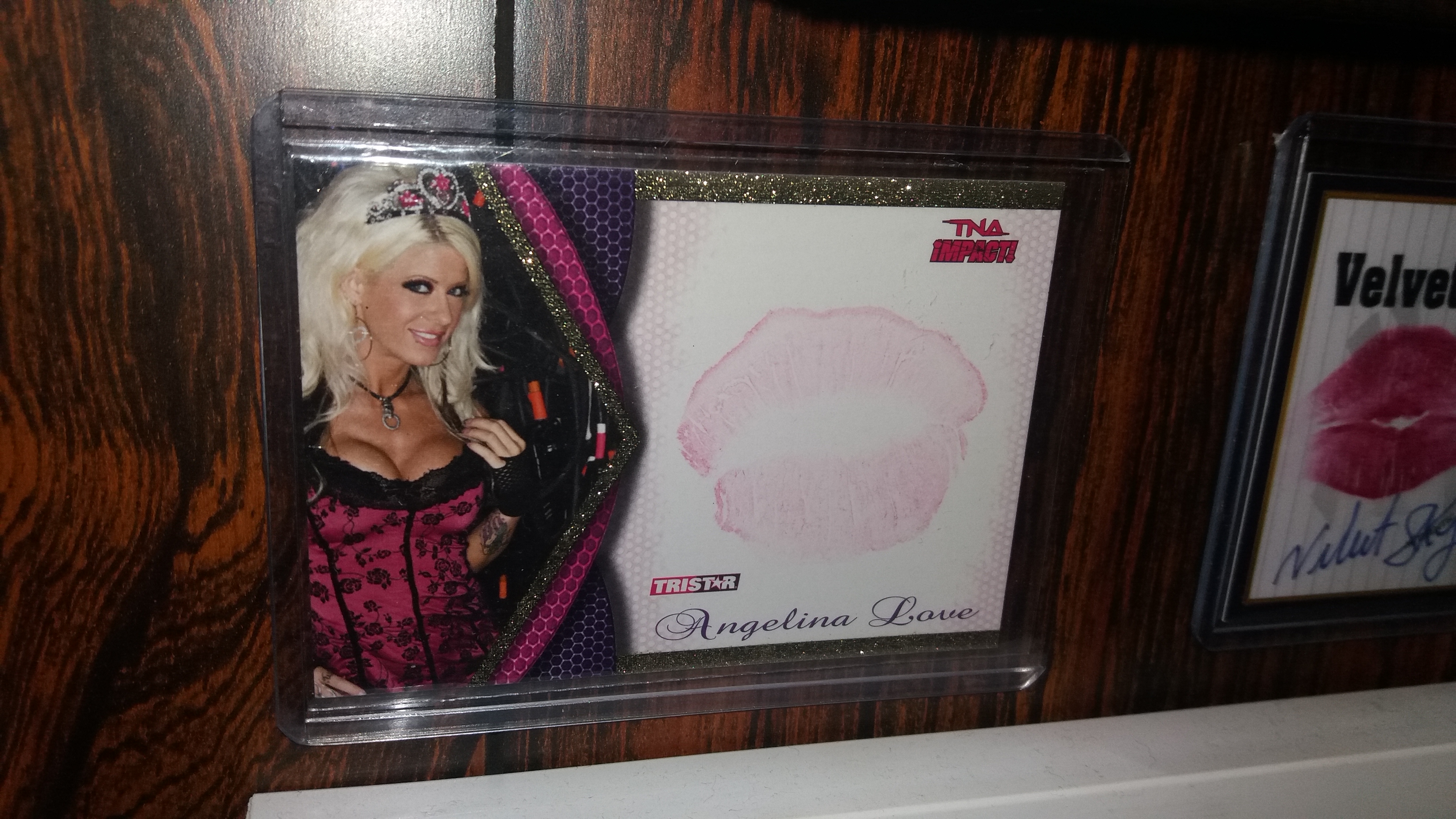 Angelina Love TNA Kiss Card