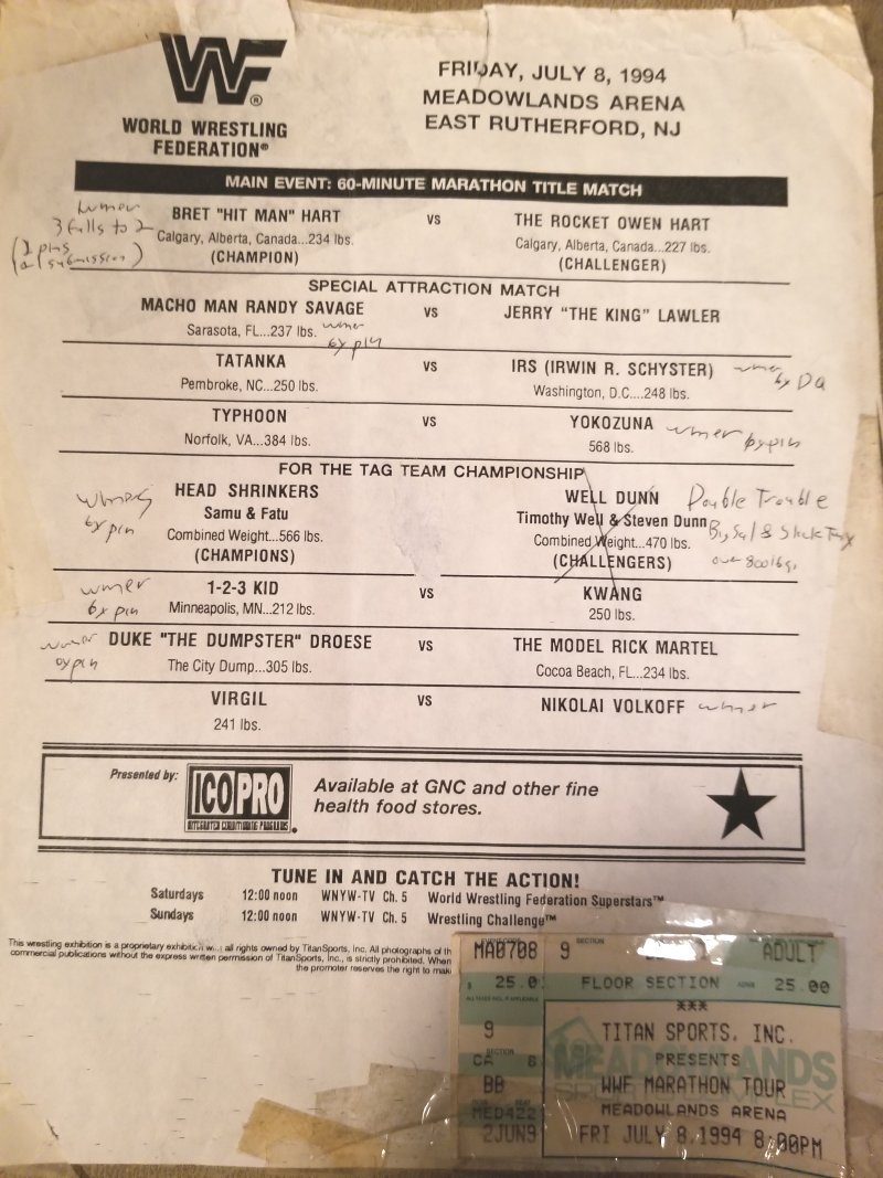 WWF July 8, 1994