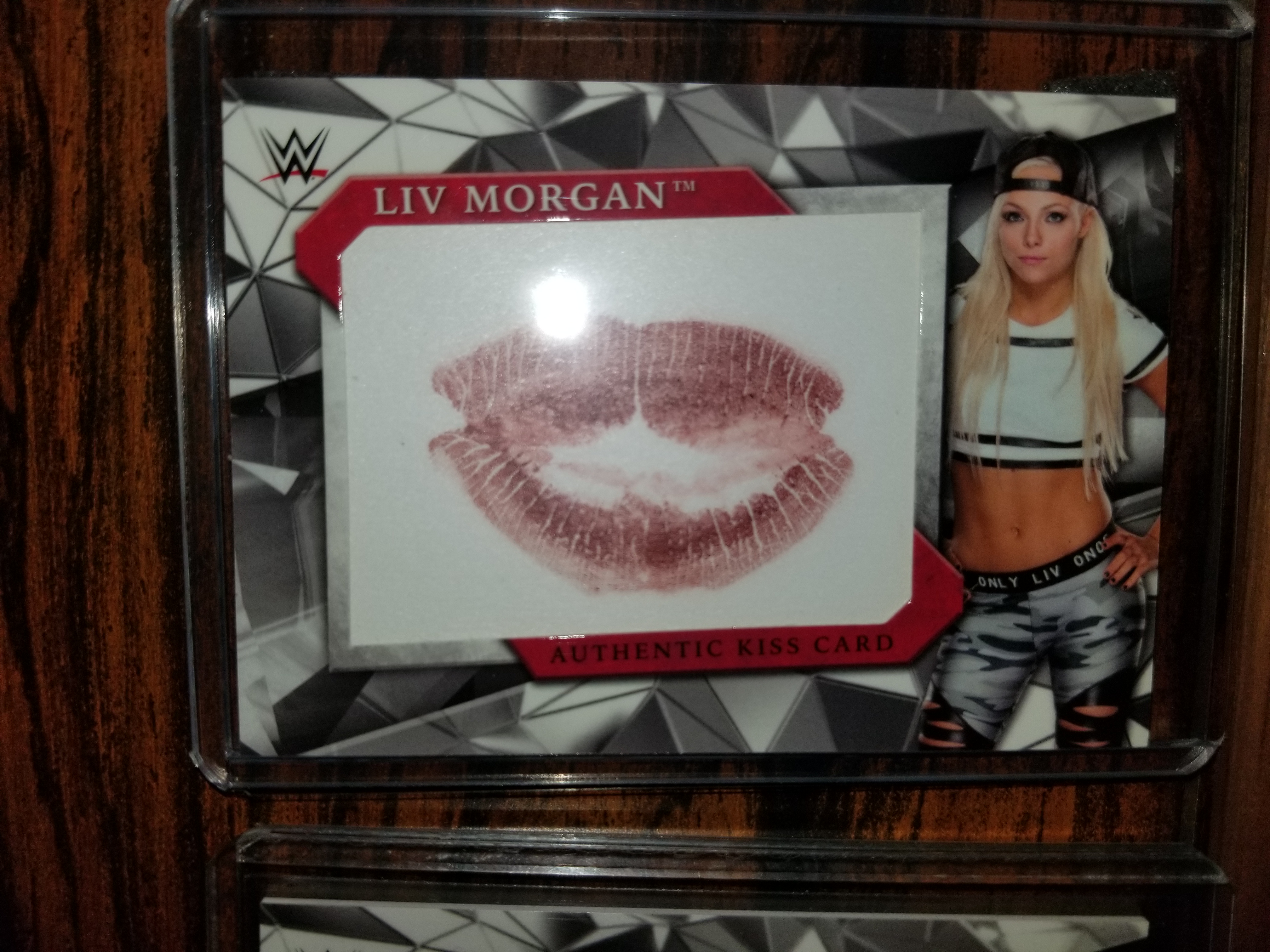 Liv Morgan Kiss Card