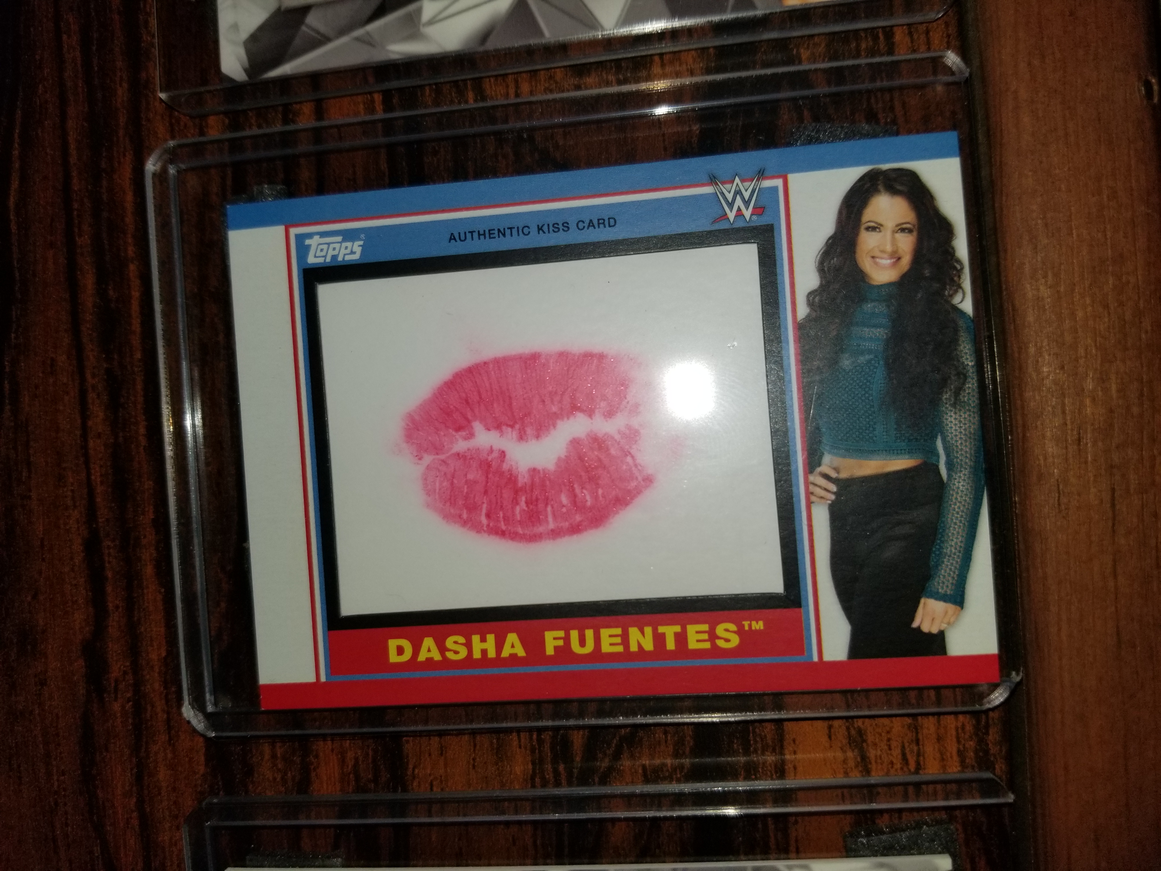 Dasha Fuentes Kiss Card