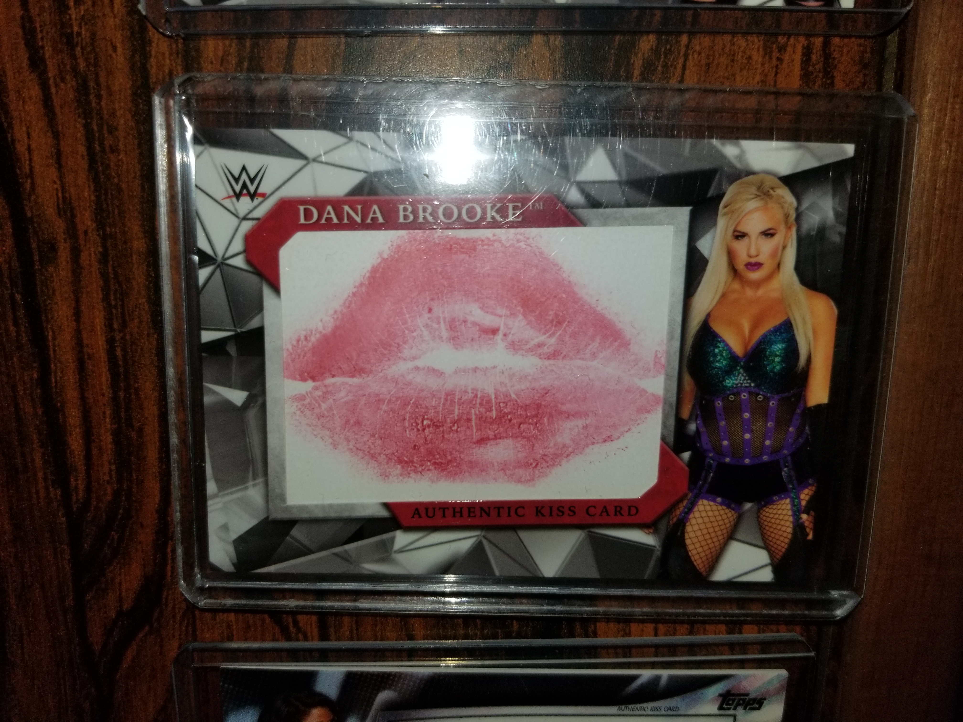 Dana Brooke Kiss Card
