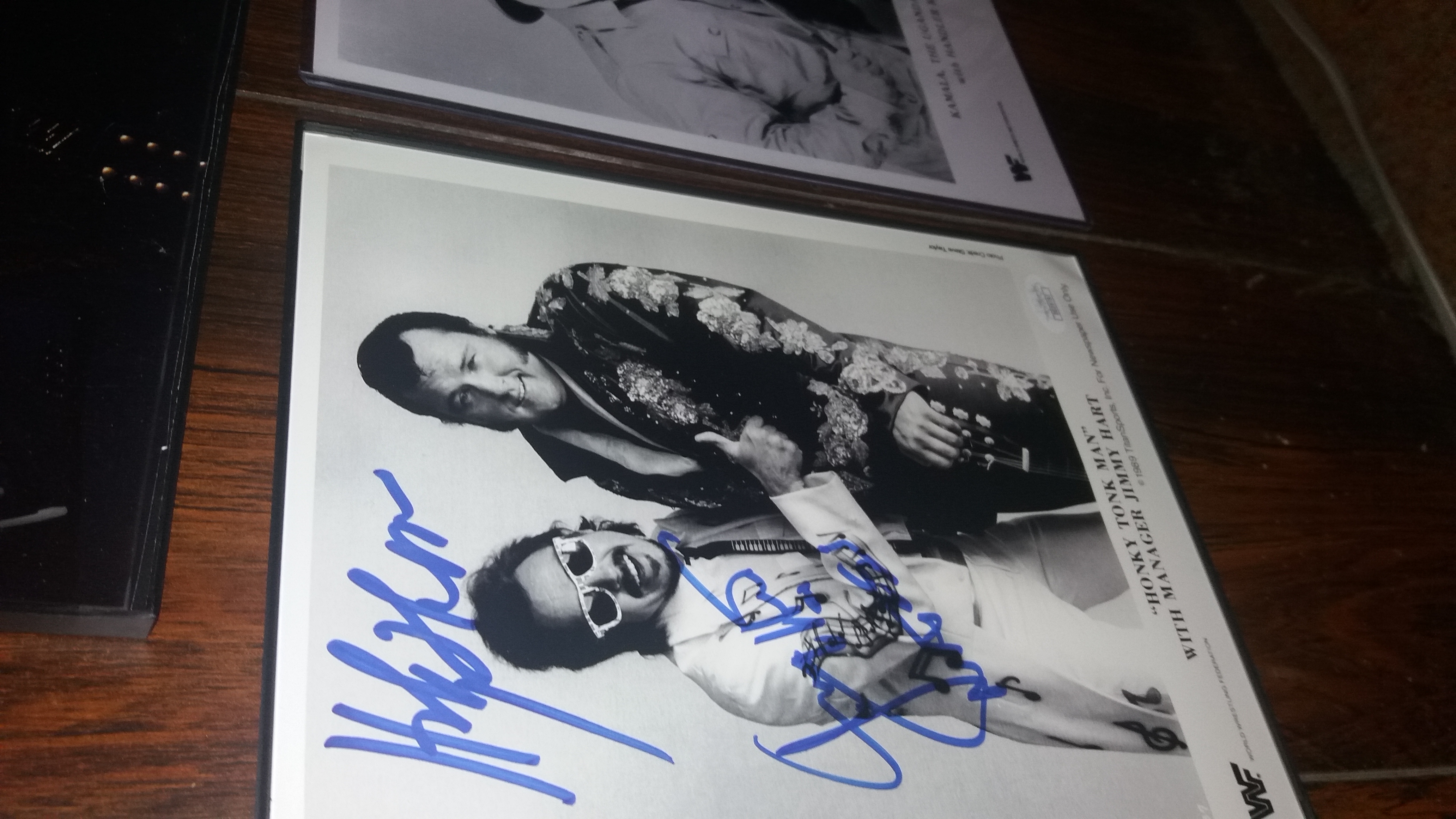 Jimmy Hart w/Honky Tonk Man