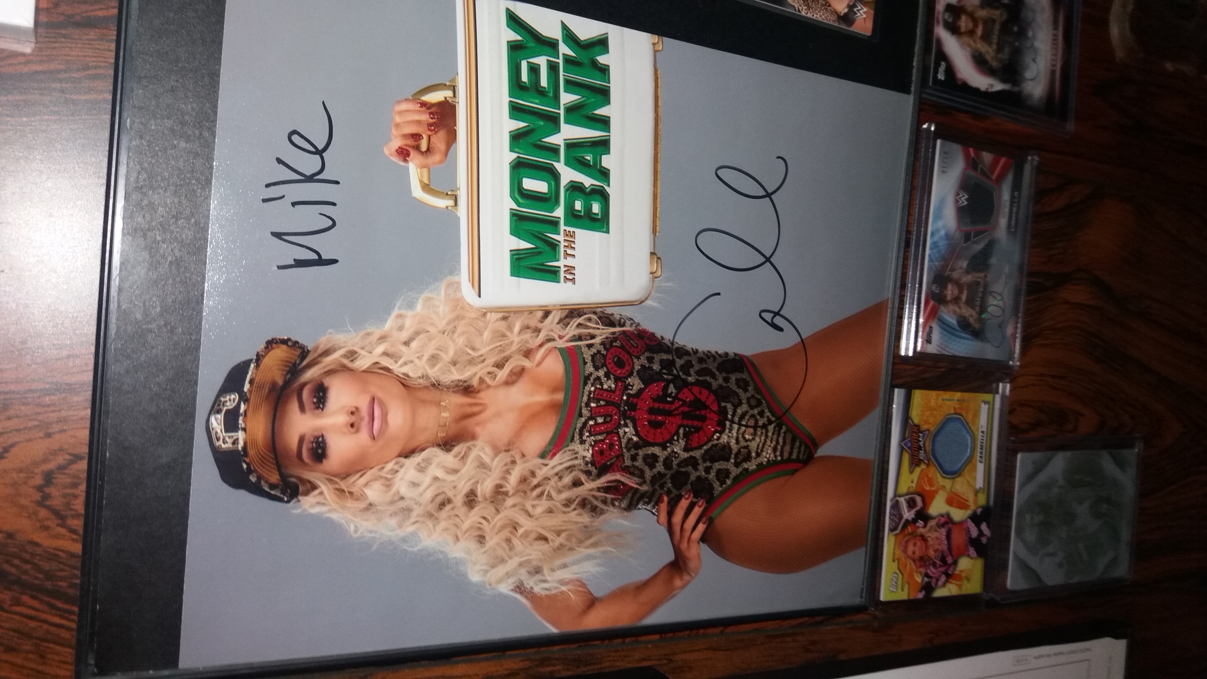 Carmella Signed Photo