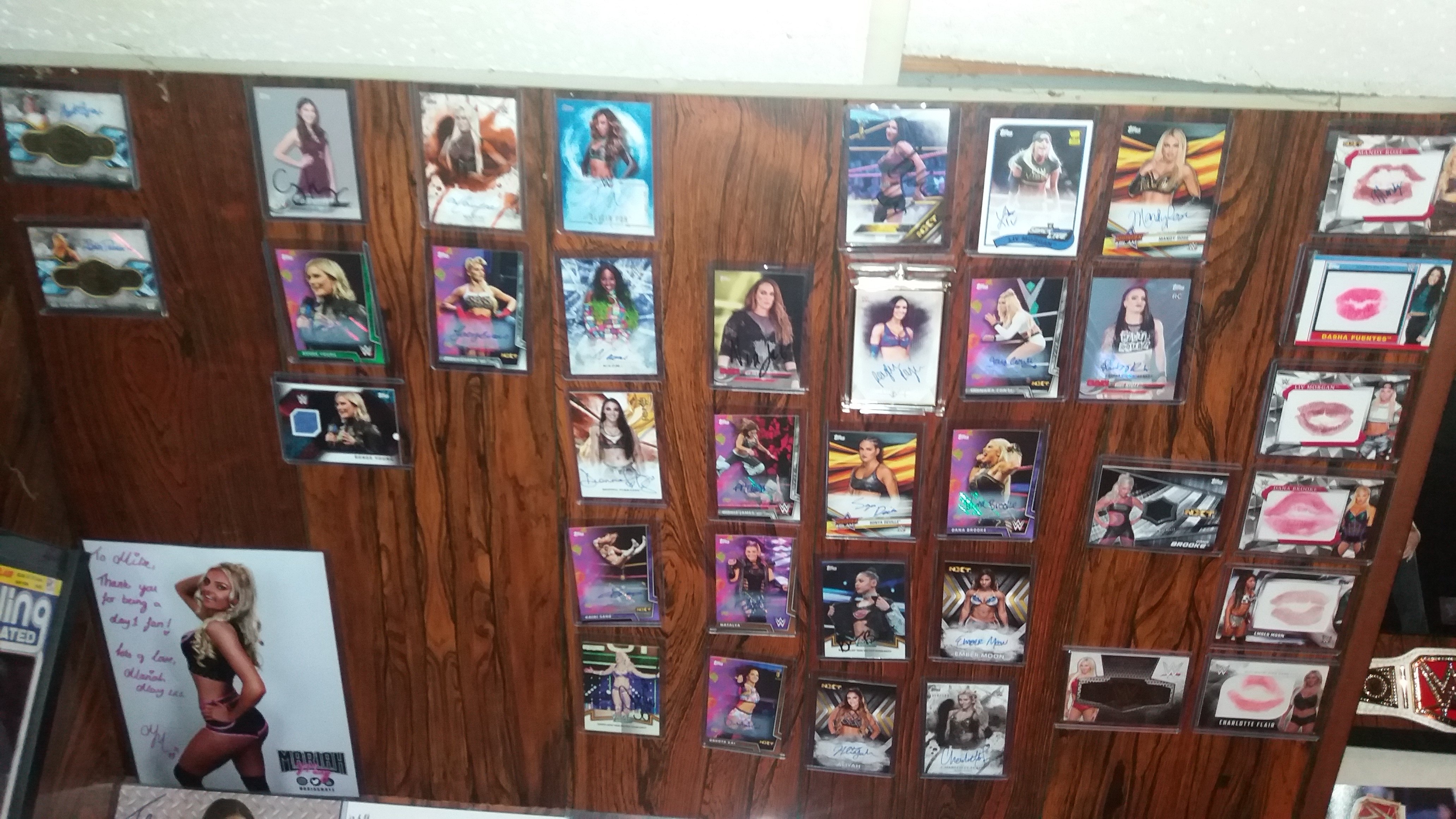 Trading Card Section
