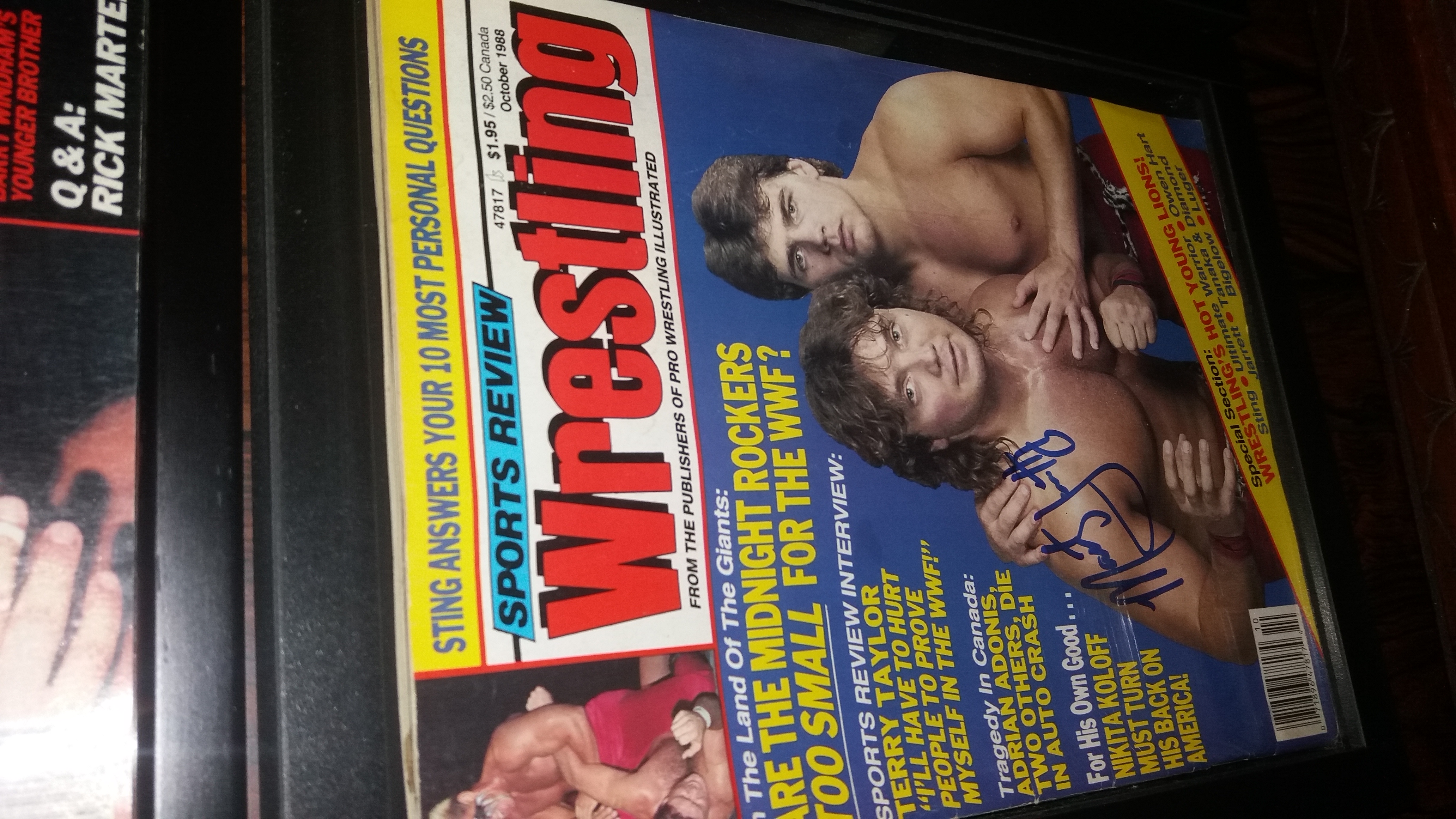 Sports Review Wrestling October 1988