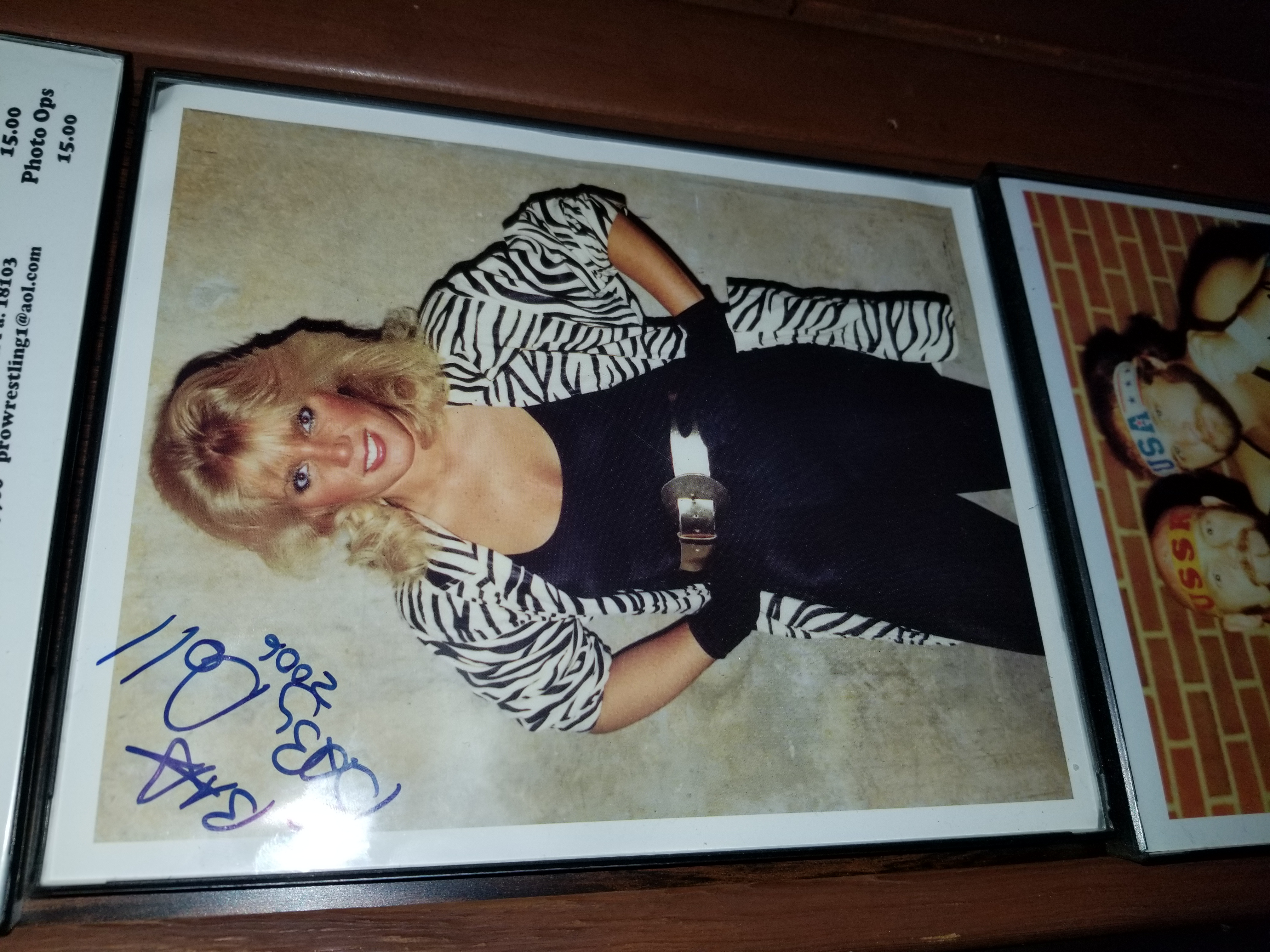 Baby Doll signed photo