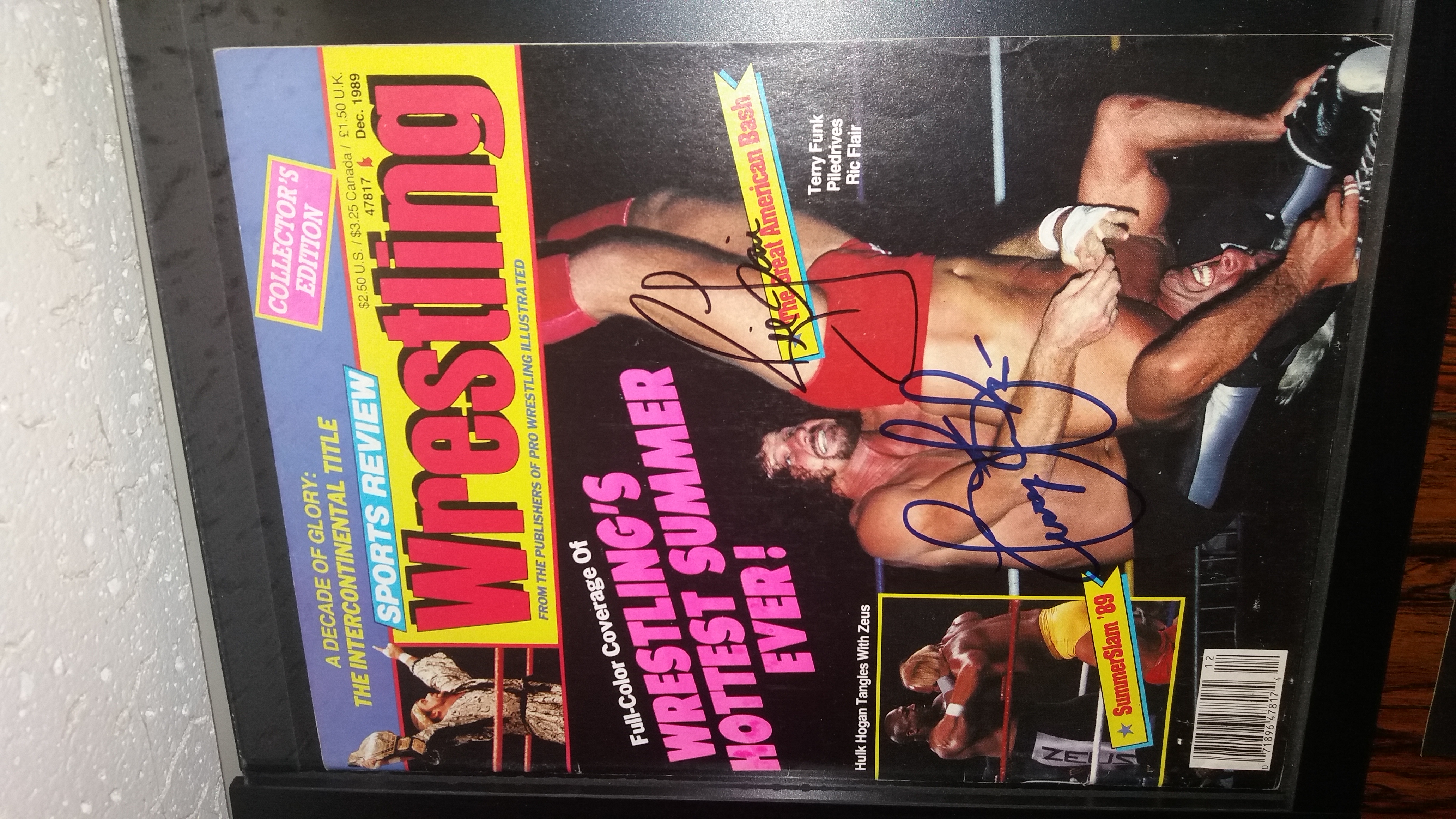 Sports Review Wrestling December 1989
