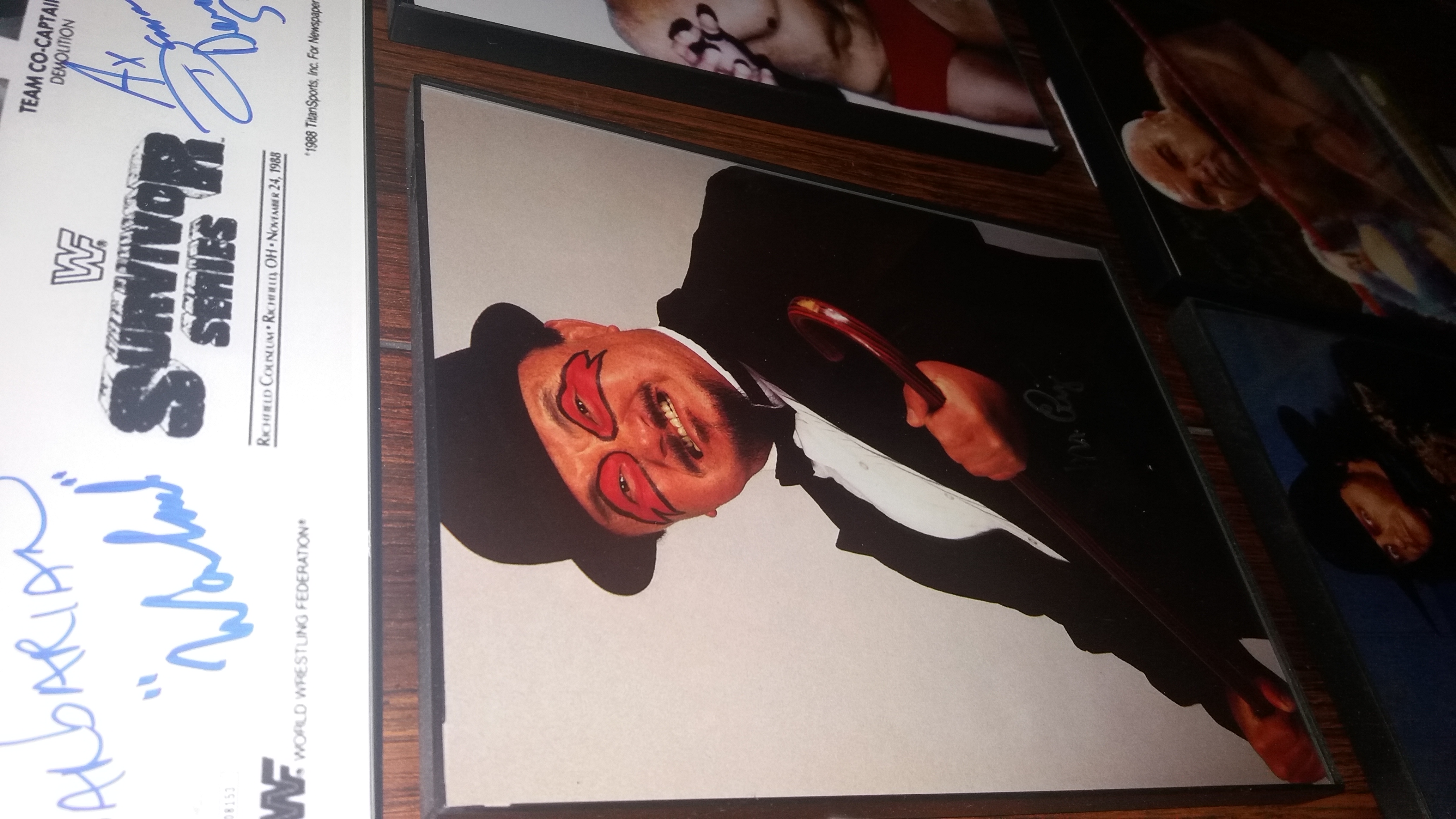 Mr. Fuji Signed Photo