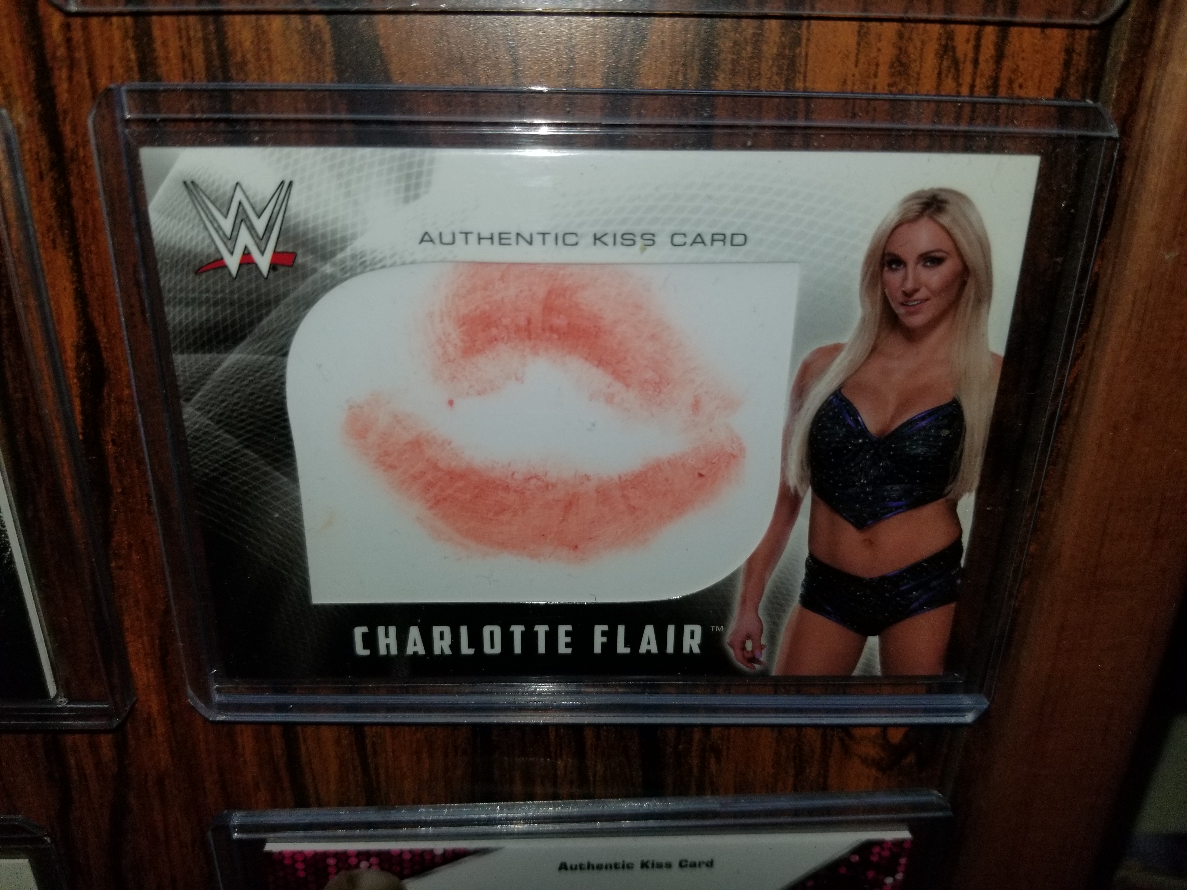 Charlotte Flair Kiss Card