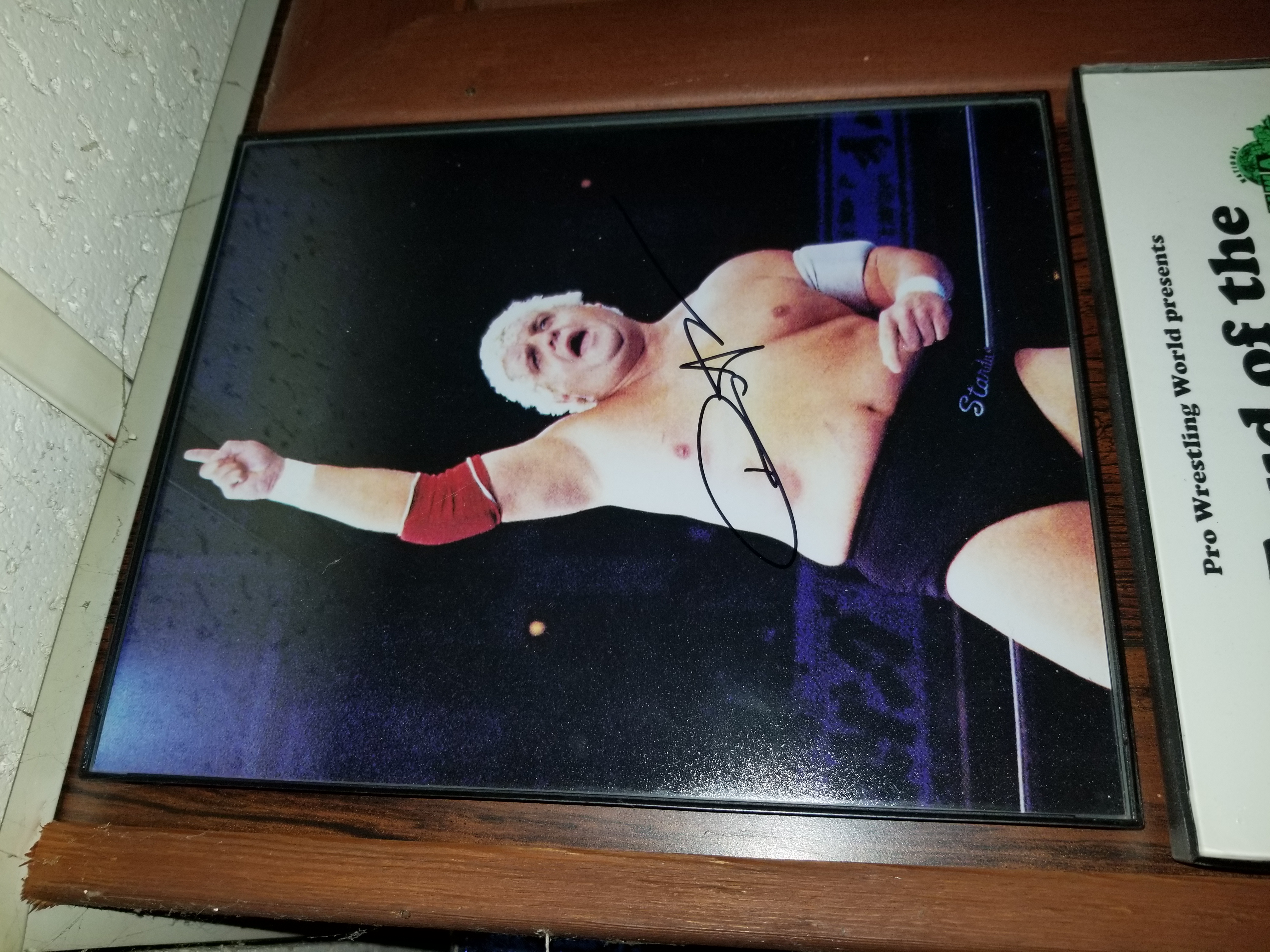 Dusty Rhodes signed photo