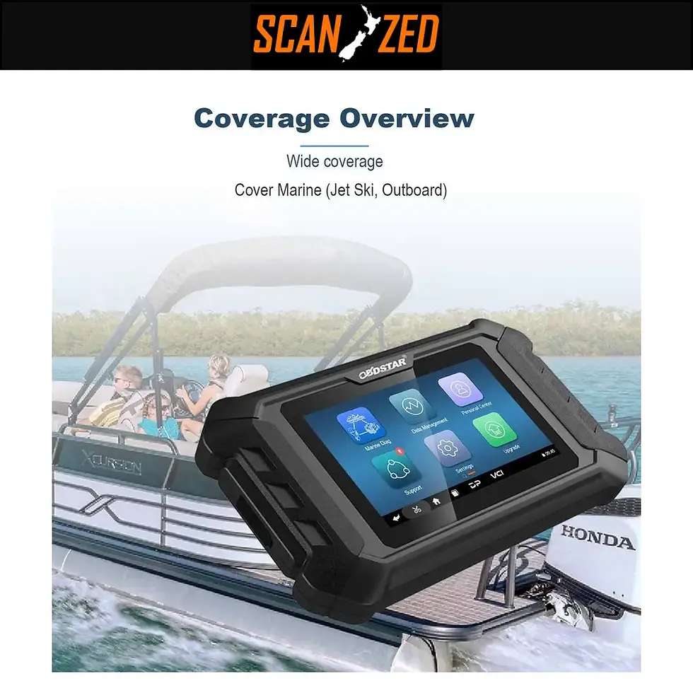 Thumbnail: OBDSTAR iScan HONDA MARINE Diagnostic Tool
