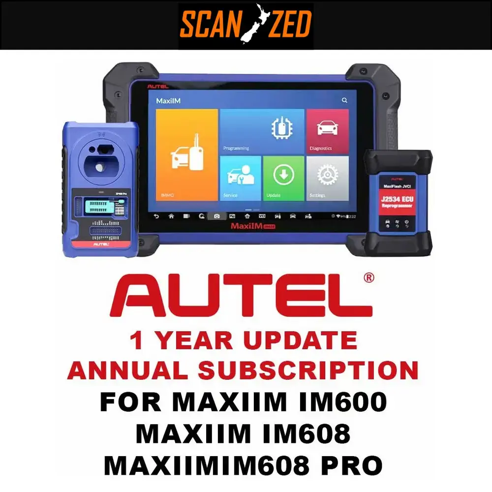 Autel and Auro IM608/600 1 Year Software Update