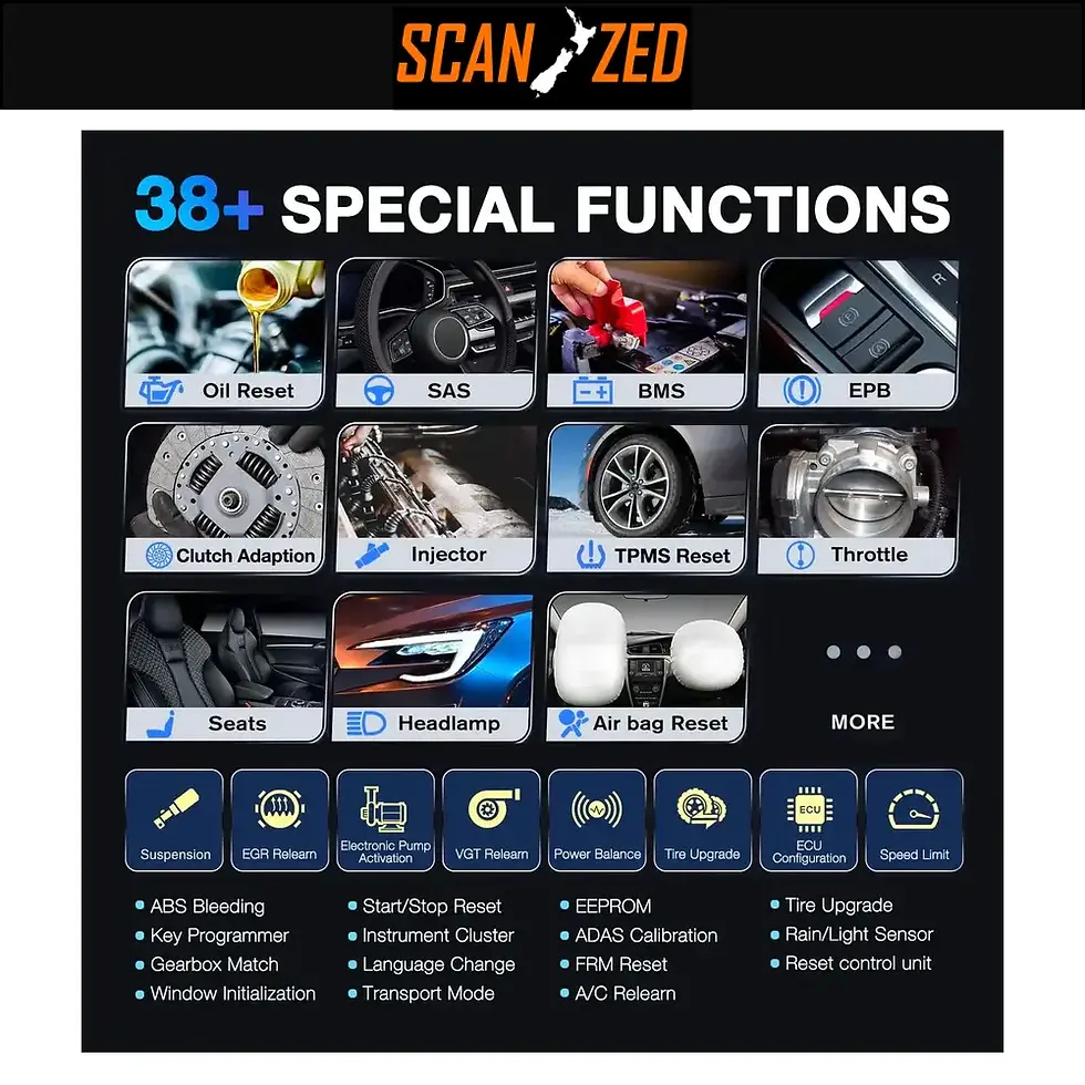 Thumbnail: Xtool XT80W Professional Diagnostic Car Scanner, Odometer, KeyCoding