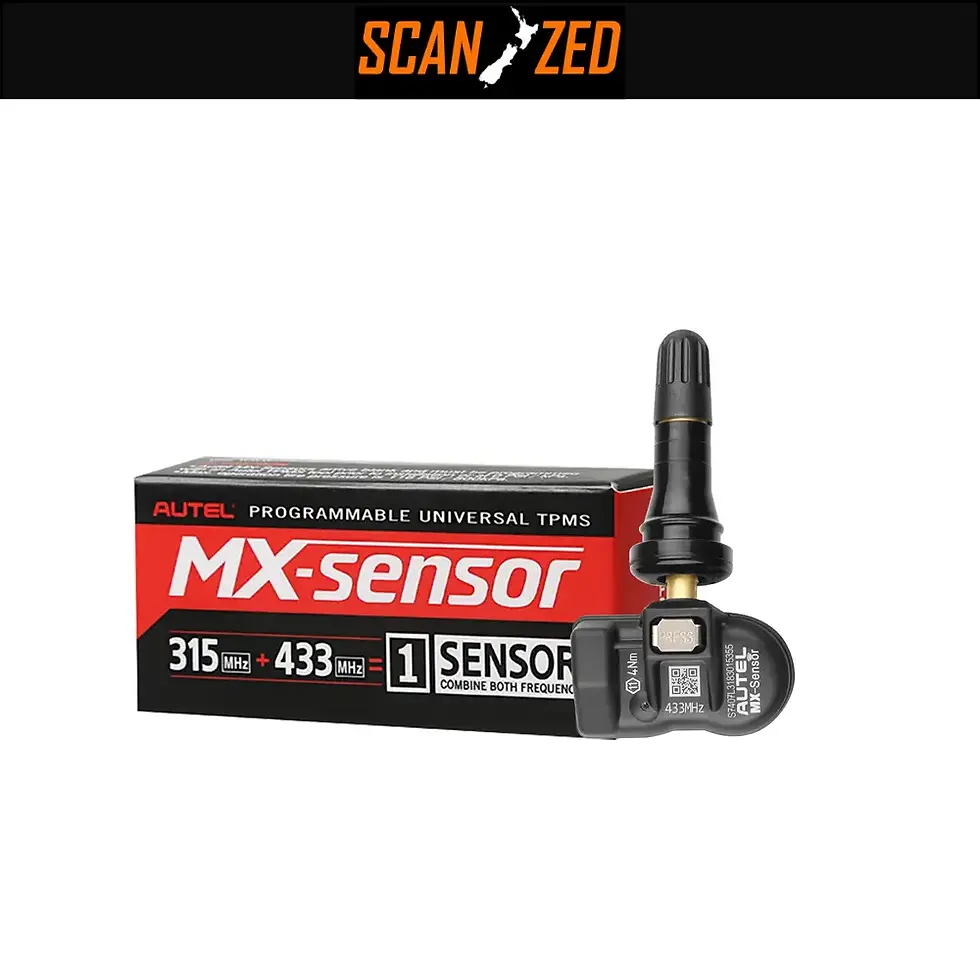 Autel Rubber MX-Sensor 433/315 MHZ 2 in 1 Universal Programmable TPMS Sensor