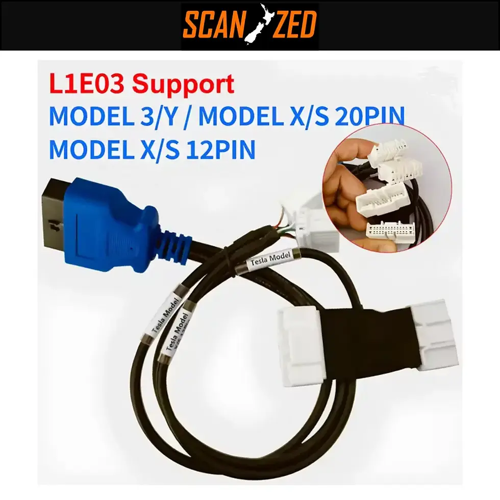 Thumbnail: Tesla to OBD2 Cables