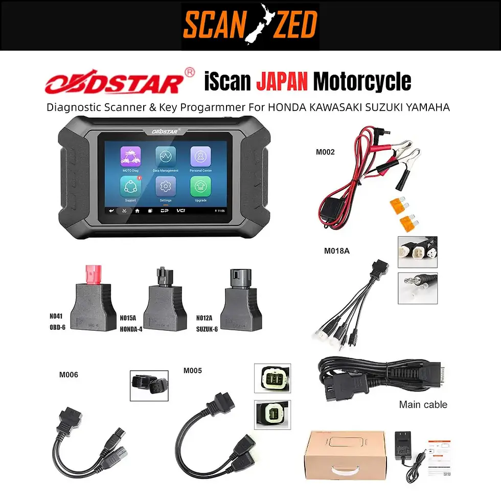 OBDSTAR iScan Japan Motorcycle Diagnostic Scanner & Key Programmer