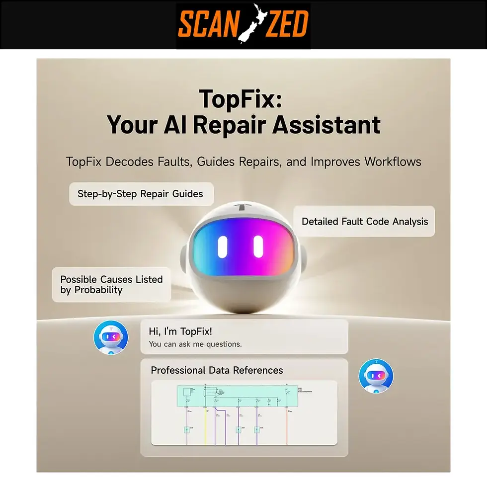 Thumbnail: TOPDON ONE PLUS (AU/NZ Version) Scanner (2 years Free Updates)