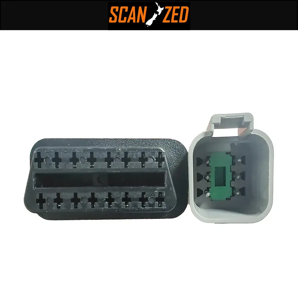 Thumbnail: Diagnostic Adapter Cable OBD2 6Pin TO 16PIN Female for Bombardier for BRP