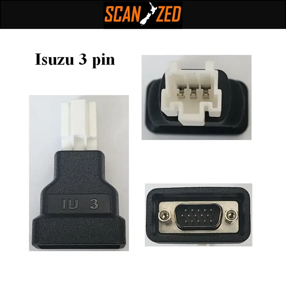 Launch X-431 ISUZU 3 pin Adapter