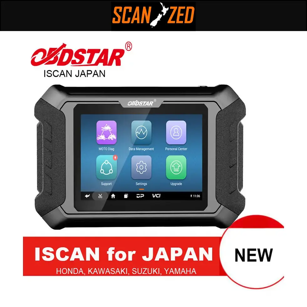 Thumbnail: OBDSTAR iScan Japan Motorcycle Diagnostic Scanner & Key Programmer
