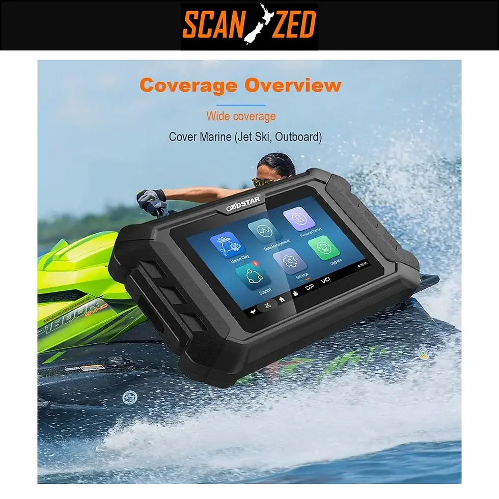 Thumbnail: OBDSTAR iScan YAMAHA MARINE Diagnostic and Key Programmer Tool