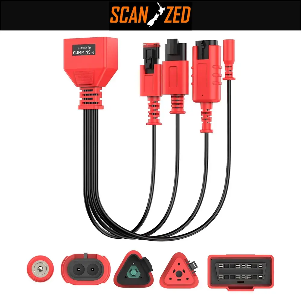 MaxiSYS CV Cummins Multi Pin 8-Pin Adapter