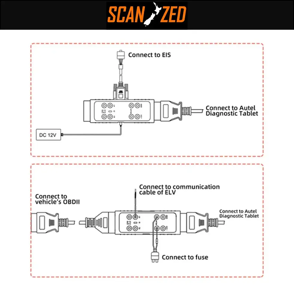Thumbnail: Autel MaxiIM G-BOX 3 Adapter (clearance)