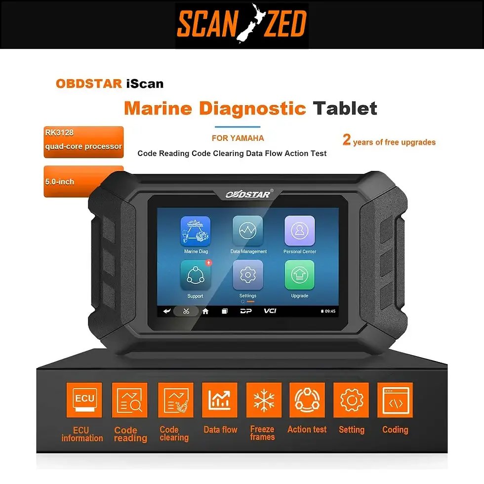 OBDSTAR iScan YAMAHA MARINE Diagnostic and Key Programmer Tool