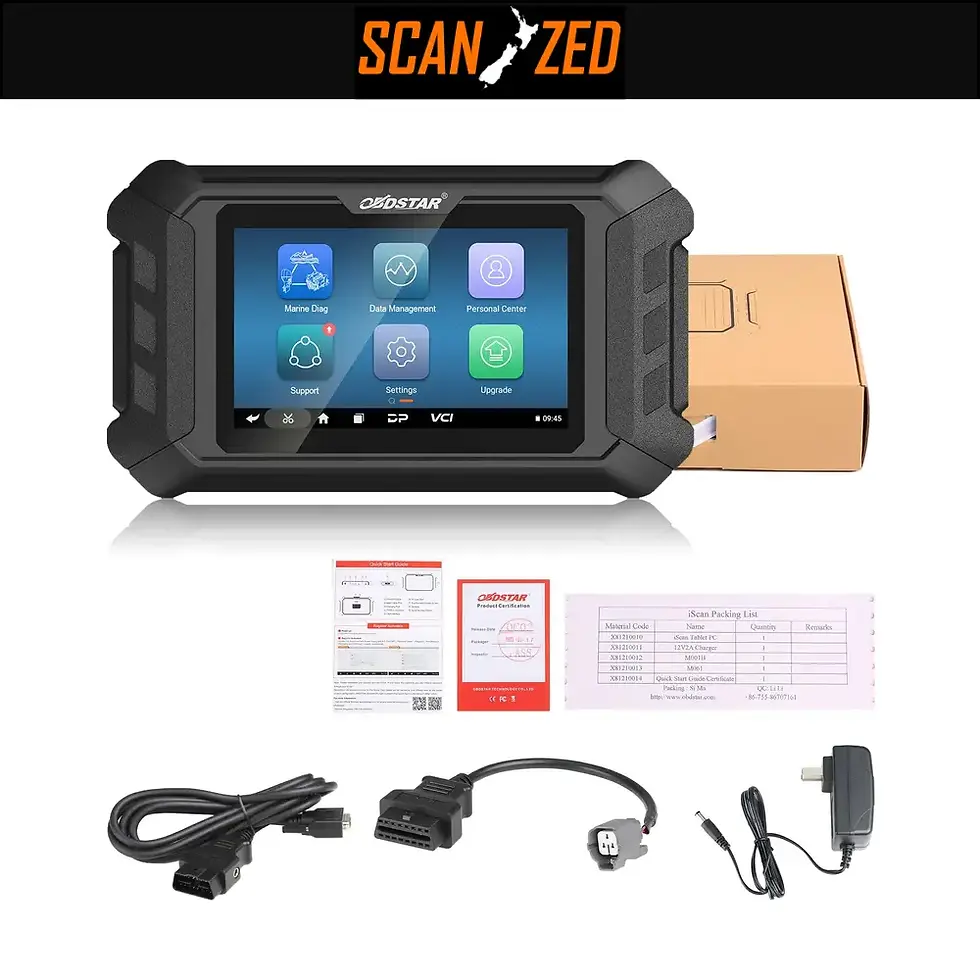 Thumbnail: OBDSTAR iScan YAMAHA MARINE Diagnostic and Key Programmer Tool