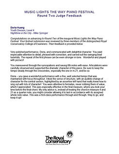 RCM Festival 2022 Honorable Mention