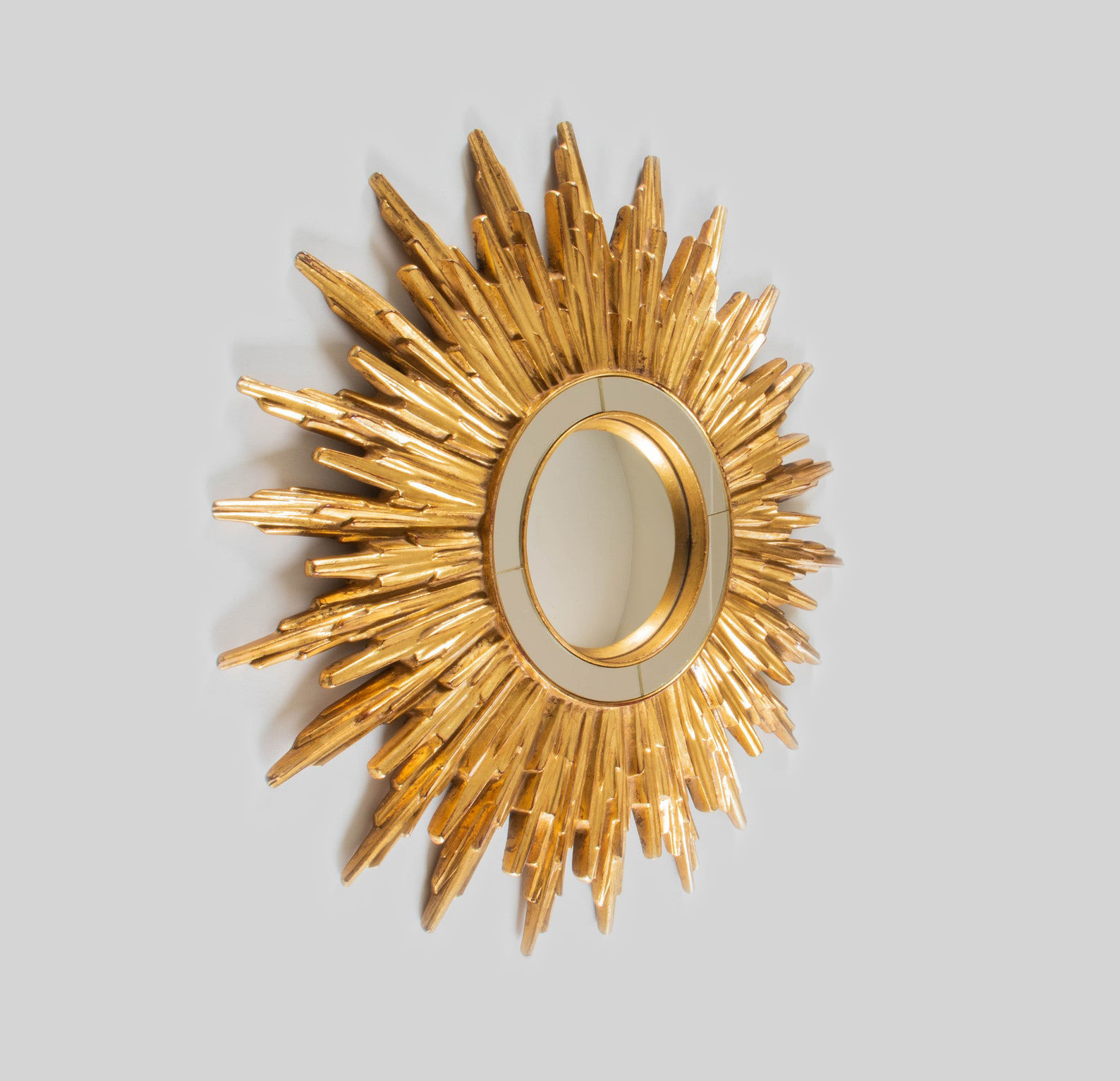GILDED DEKNUDT SUNBURST MIRROR