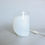 Thumbnail: WHITE ORGANIC GLASS TABLE LAMP BY LA MURRINA, 1980S.