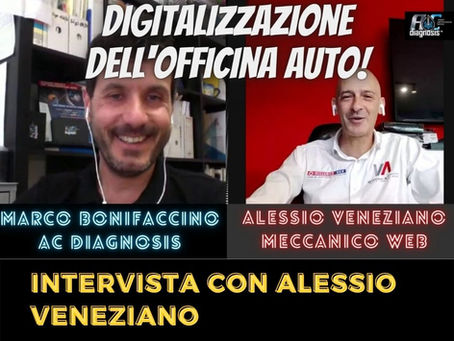 Digitalizzazione, Manutenzione Preventiva e Comunicazione. Intervista con Alessio Veneziano.