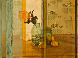 Still Life with Oranges and Jars