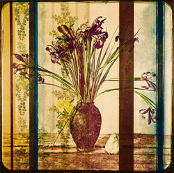 Still Life with Iris and Pear