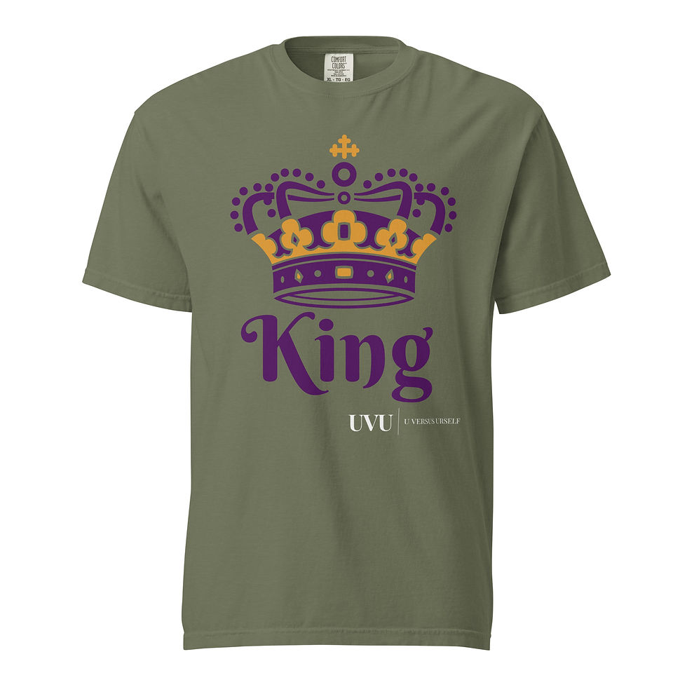 Thumbnail: Unisex garment-dyed heavyweight t-shirt