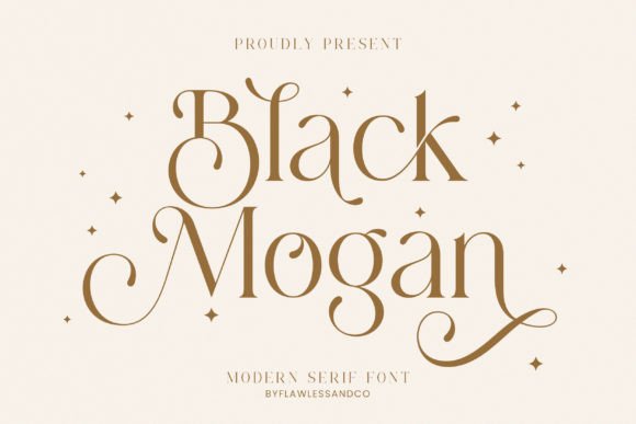 Free Font Black Mogan