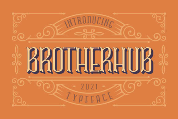 Brotherhub Free Font